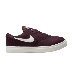 Nike Check Canvas SB PS 'Burgundy Crush' Baskets Bordeaux Collapse/Voile 905371 603