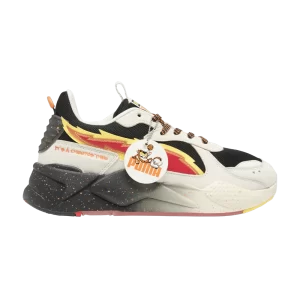Baskets Puma Cheetos x RS-X FH 'It's a Cheetos Thing' Blanc chaud/Noir/Jaune feu/Orange Ricky 397216 01