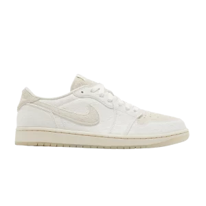 Baskets Chris Paul x Air Jordan 1 Retro Low OG 'Give Them Flowers' Crème claire/Crème claire/Voile FZ0455 200