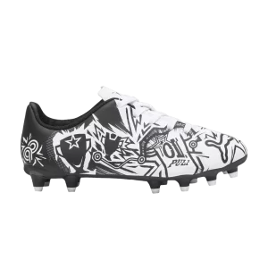 Puma Christian Pulisic x Tacto 2 FG AG Big Kid 'CP10 Pack – Blanc 'Baskets Blanc/Noir 107500 04