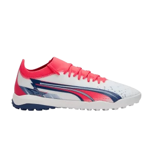 Puma Christian Pulisic x Ultra Match 'White Sunblaze' Baskets Blanc/Burning Bleu/Sunblaze 107322 01