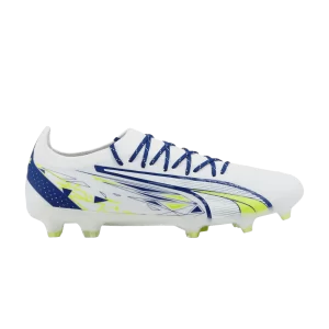 Puma Christian Pulisic x Ultra Ultimate FG AG 'White Clyde Royal' Baskets Blanc/Lime Cocktail/Clyde Royal 107408 01