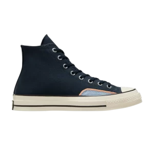 Converse Chuck 70 High '90s Sport Baskets - Noir Bleu' Into The Void Noir A08573C