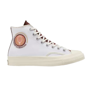 Converse Chuck 70 High 'Clubhouse – Tennis Club 'Baskets Blanc/Aigrette/Chêne rouge A05681C