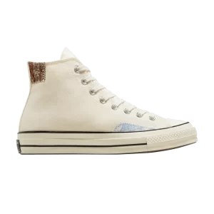 Converse Chuck 70 High 'Crafted Ollie Patch – Egret 'Baskets Egret/Bleu clair/Hibou A04500C