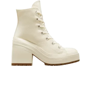 Converse Chuck 70 High De Luxe Heel 'Egret' Baskets Aigrette/Aigrette/Noir A05348C