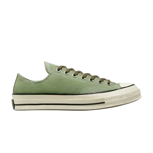 Converse Chuck 70 Low 'Jungle Cloth – Baskets Alligator Green Alligator's Friend Vert/Utilitaires/Blanc A03438C