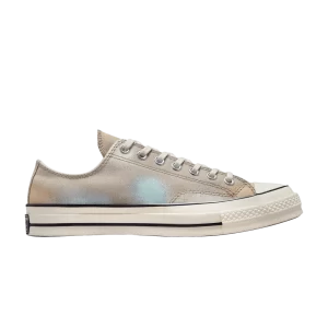 Converse Chuck 70 Low 'Spray Paint - Beach Stone' Baskets Beach Rock/Lait d'avoine/Aqua Mist A05026C