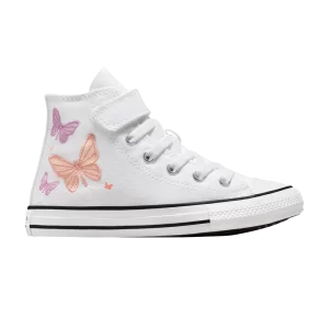 Converse Chuck Taylor All Star EasyOn High PS 'Butterflies' Baskets Blanc/Rose phase/Grape fizz A07424F