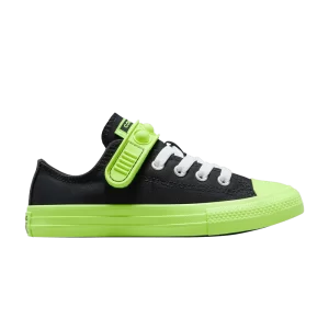 Converse Chuck Taylor All Star EasyOn Low PS 'Bubble Strap – Baskets Hyper Brights Noir/Slime Light/Blanc A07698F