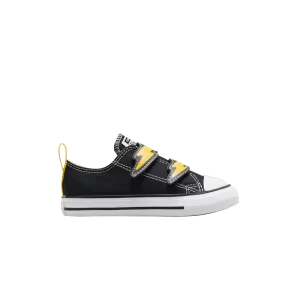 Converse Chuck Taylor All Star EasyOn Low TD 'Electric Bolt' Baskets Noir/Doré Wren A08376C