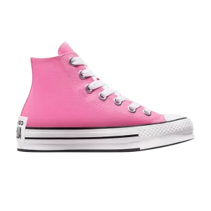Converse Chuck Taylor All Star EVA Lift Platform High GS 'Sketch – Rose 'Baskets Rose/Blanc/Noir A08468F
