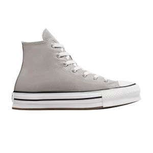 Converse Chuck Taylor All Star EVA Lift Platform High GS 'Totally Neutral' Baskets Absolument neutre/Blanc/Noir A07346F