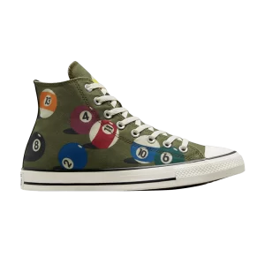 Converse Chuck Taylor All Star High 'Billiards – Trolled Green' Baskets Trolling Vert/Aigrette/Noir A04493C