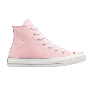 Converse Chuck Taylor All Star High GS 'Y2K Heart' Baskets Donut Glaze/Vintage Blanc A09118C