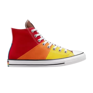 Converse Chuck Taylor All Star High 'Pride – Proud to Be' Baskets Court Violet/Université Rouge A06032C
