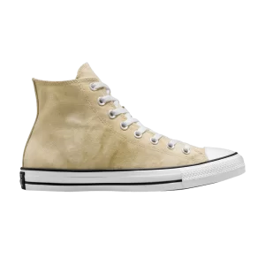 Converse Chuck Taylor All Star High 'Sun Washed Textile – Baskets à lait d'avoine Blanc/Lait d'avoine/Aigrette A04960F