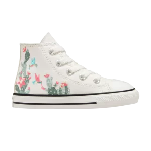 Converse Chuck Taylor All Star High TD 'Succulent Broderie' Baskets Vintage blanc/Blanc A10279C