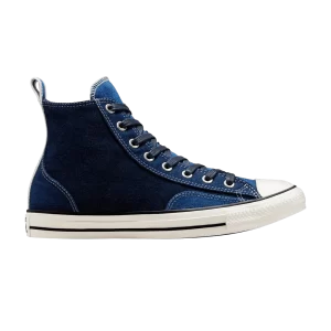 Converse Chuck Taylor All Star High 'Workwear Denim' Baskets Bleu/Bleu/Aigrette A05184C