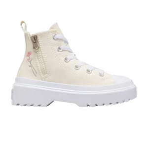 Converse Chuck Taylor All Star Lugged Lift Platform Easy On High PS 'Little Flowers' Baskets Egret/Egret/Watermelon douceur A10267C