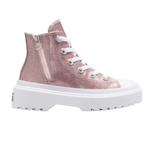 Converse Chuck Taylor All Star Lugged Lift Platform High PS 'Glitter – Blush Hush' Baskets Blush Khash / Blanc / Blush Khash A08419C