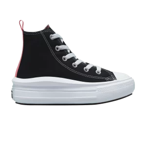 Converse Chuck Taylor All Star Move Platform High PS 'Black Pink Salt' Baskets Noir/Rose Sel/Blanc 371527F