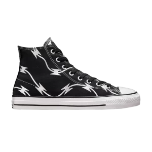 Baskets Converse Chuck Taylor All Star Pro High 'Razor Wire' Noir/Argent/Blanc A04372C