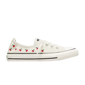 Converse Chuck Taylor All Star Shoreline Slip-On 'Cherries' Baskets Aigrette/Rouge/Vert A10284F