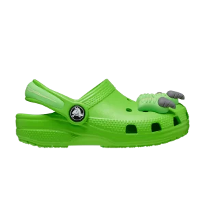 Crocs Classic Clog Baskets 'I Am Dinosaur' pour tout-petits Vert slime 209700 3WA