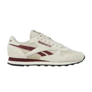 Reebok Classic Leather 'Beige Classic Burgundy' Baskets Beige Moderne/Albâtre/Bourgogne Classique GY1525