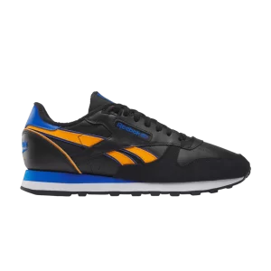 Baskets Reebok Classic Leather 'Black Orange Cobalt' Noir/Orange choquant/Cobalt électrique 100070328