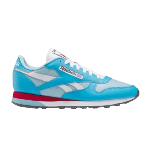 Reebok Classic Leather 'Radiant Aqua Red' Baskets Radiant Aqua/Bleu Perle/Blanc Chaussures IG2988