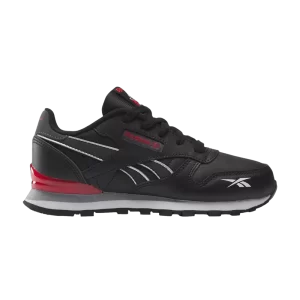 Reebok Classic Leather Step 'n' Flash Chaussures Petit Enfant 'Black Vector Red' Noir/Pure Gris/Vector Rouge 100075054