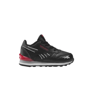 Reebok Classic Leather Step 'n' Flash Baskets 'Black Vector Red' pour tout-petits Noir/Gris pur/Vector Rouge 100202398