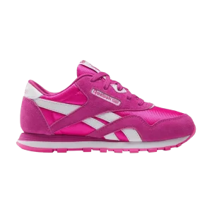 Reebok Classic Nylon Little Kid 'Laser Pink White' Baskets Laser Rose/Blanc Chaussures/Half Pride Rose 100200802