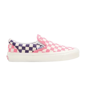 Vans Classic Slip-On 98 DX 'Anaheim Factory – Damier rose violet' Rose clair/Violet VN0A3JEX46A