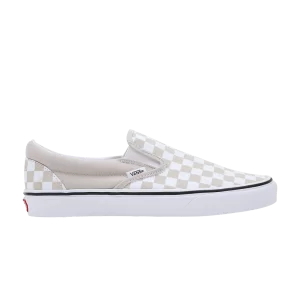 Vans Classic Slip-On 'Checkerboard - French Oak' Baskets Chêne français VN0A7Q5DBLL
