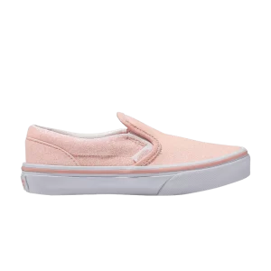 Vans Classic Slip-On Baskets 'Glitter - Apricot Nectar' pour Enfants Nectar d'abricot VN000CYGBXQ