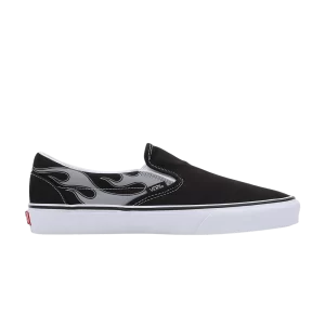 Vans Classic Slip-On 'Reflective Flame' Baskets Noir VN0A7Q5DBM8