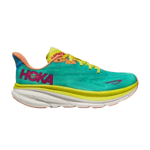 HOKA Clifton 9 2E Baskets larges 'Ceramic Evening Primrose' Céramique/Onagre 1132210 CEPR