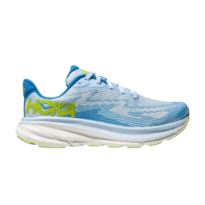 HOKA Clifton 9 Baskets 'Ice Water Evening Primrose' pour enfants Eau glacée/Onagre 1131170 IWEP