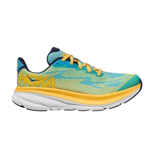 HOKA Clifton 9 Baskets 'Oat Milk Barley' pour enfants Lait d'avoine/orge 1131170 OKB