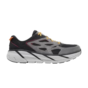 HOKA Clifton L Baskets en daim 'Black Lunar Rock' Noir/Moon Rock 1122571 BLRK
