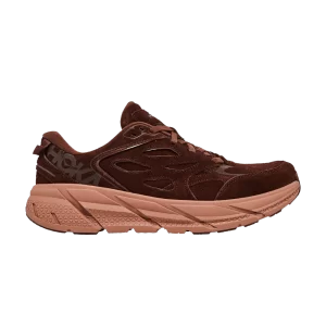 HOKA Clifton L Baskets en daim 'Cappuccino Cork' Cappuccino/Liège 1122571 CCCR