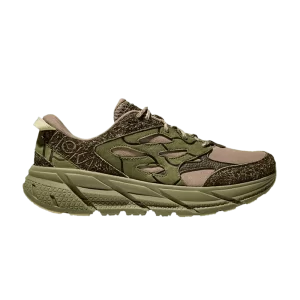 HOKA Clifton L Suede 'Elite Terrain System – Dune Fennel' Baskets Dune/Fennel 1150910 DNF