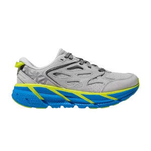 HOKA Clifton L Baskets en daim 'Lunar Rock Diva Blue' Moon Rock/Diva Blue 1122571 LRDB