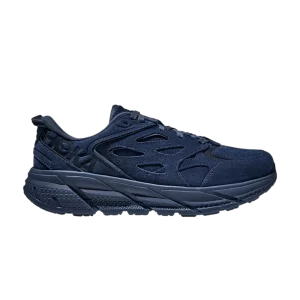 HOKA Clifton L Baskets en daim 'Outer Space' Espace/Espace 1122571 OSOS