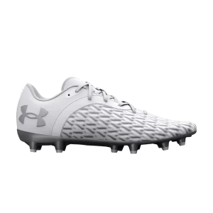Under Armour Clone Magnetico Premier 2 FG 'White Metallic Silver' Blanc/Argent métallisé 3025641 101