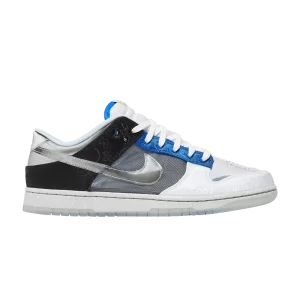 Nike CLOT x Dunk Low SP 'What The' avec carte à collectionner multicolore/multicolore FN0316 999 CARD