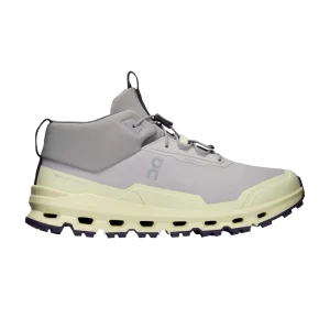 ON Cloudhero Mid Baskets imperméables pour enfants 'Silver Seedling' Argent/Seedlings 3YD30022063